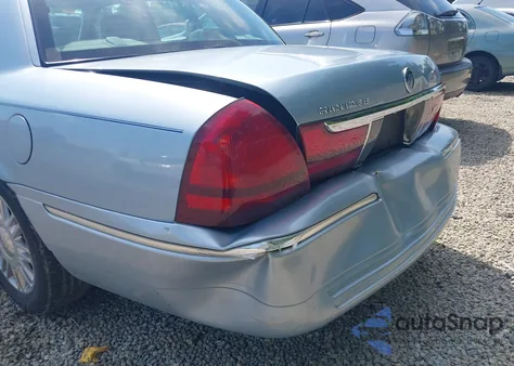 2003 Mercury Grand Marquis Ls from USA, damaged, VIN 2MEFM75WX3X615552